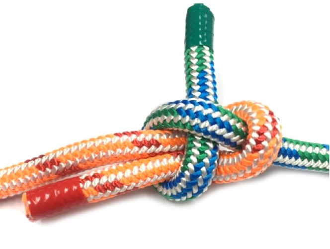 ロープの結び方 (3) ベンド